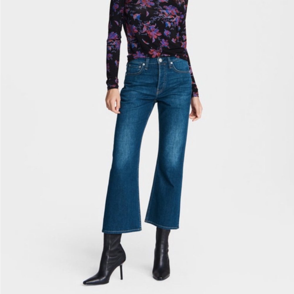 NWOT rag & bone : Maya High Rise Cropped Flare Jeans